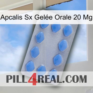 Apcalis Sx Gelée Orale 20 Mg 21